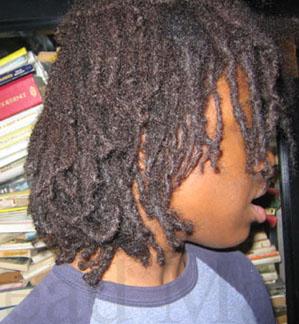 Dread Mama Taking Daughter's Locs Out 2005