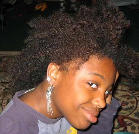 Dread Mama Taking Daughter's Locs Out 2005